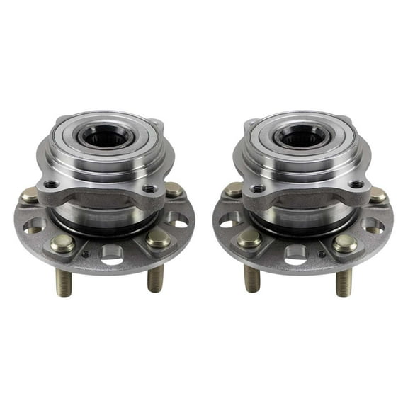 AutoShack Pair of 2 Rear Wheel Hub Bearing with ABS Driver and Passenger Side Replacement for 2016 2017 2018 2019 2020 2021 Hyundai Tucson 2016-2021 Kia Sportage 1.6L 2.0L 2.4L AWD 5-Lugs HB612649PR