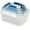 Blue, variant on PETGLE Nest Lock Plastic BPA Free Food Storage Container Set with Lockable Airtight Leakproof Lids, 10-Piece, Sky