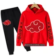 thumbnail image 4 of Sudadera con capucha de Naruto HOT 2024 Conjuntos para niños Conjunto de dos piezas Sudadera con capucha + Pantalones Conjunto de sudadera con capucha de anime japonés para correr Venta caliente, 4 of 5