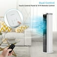 thumbnail image 3 of Costway 3-In-1 Portable Evaporative Air Cooler 40'' Bladeless Cooling Tower Fan w/Timer White, 3 of 10