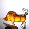 thumbnail image 6 of Boar Shaped Decanter Bottle Glass Decanter Novelty for Home Bar Party, 6 of 6
