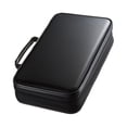 thumbnail image 4 of Estuche para CD/DVD, caja de almacenamiento para CD con capacidad para 96 ​​CD, fácil de mover, organizador de almacenamiento de medios para viajes y, 4 of 8
