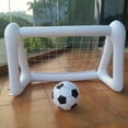 thumbnail image 3 of OULII 1 Ensemble But de Soccer pour Tout-Petit Gonflable Buts de Soccer pour Enfants Forme Rectangulaire Filet de Soccer Portable en PVC Ensemble, 3 of 7