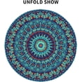 thumbnail image 5 of Mandala Round Tablecloth 60 Inch Waterproof Tablecloths Boho Table Cloth Decorative for Picnic Party Holiday Home Indoor Outdoor, 5 of 6