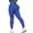 1# Textured Blue, variant on COMFREE Womens Anti Cellulite High Waisted Yoga Pants Tummy Control Scrunched Booty Leggings Workout Running Butt Lift Textured Tights