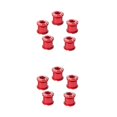 thumbnail image 1 of Greeniant 5 uds. Pernos de bicicleta, accesorios de ciclismo para platos y bielas, placa doble, rojo Type2 NO2, 1 of 6