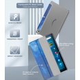 thumbnail image 3 of Funda para tablet MoKo Fire Max 11 2023 de cuero PU con soporte, azul, 3 of 8