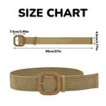 thumbnail image 3 of 4 Pack Straw Woven Elastic Stretch Waist Belts,Boho Waist Braided Skinny Dress Belts for Women, 3 of 7