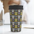 thumbnail image 6 of Yiaed Sugar Skulls Print Stainless Steel Coffee Mug -Vacuum Insulated Coffee Tumbler - Leakproof Travel Mugs Insulated for Hot & Cold Drinks, 6 of 8