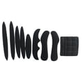 thumbnail image 5 of Almohadillas De Casco Casco De Bicicleta De Esponja Sellada De Almohadillas Interiores-sk-202,negro Afortunado Sencillez, 5 of 5