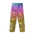 thumbnail image 5 of Xecao Glitter Rainbow Men's Straight Lounge Pajama Pants: The Ultimate in Comfortable Sleepwear, 5 of 9