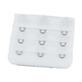 thumbnail image 1 of Langgg Extension Strap Bra Extender Buckle 3 Hook Women Accessories Practical Elastic Multicolor Clips Tight 3 Rows Underwear white, 1 of 6