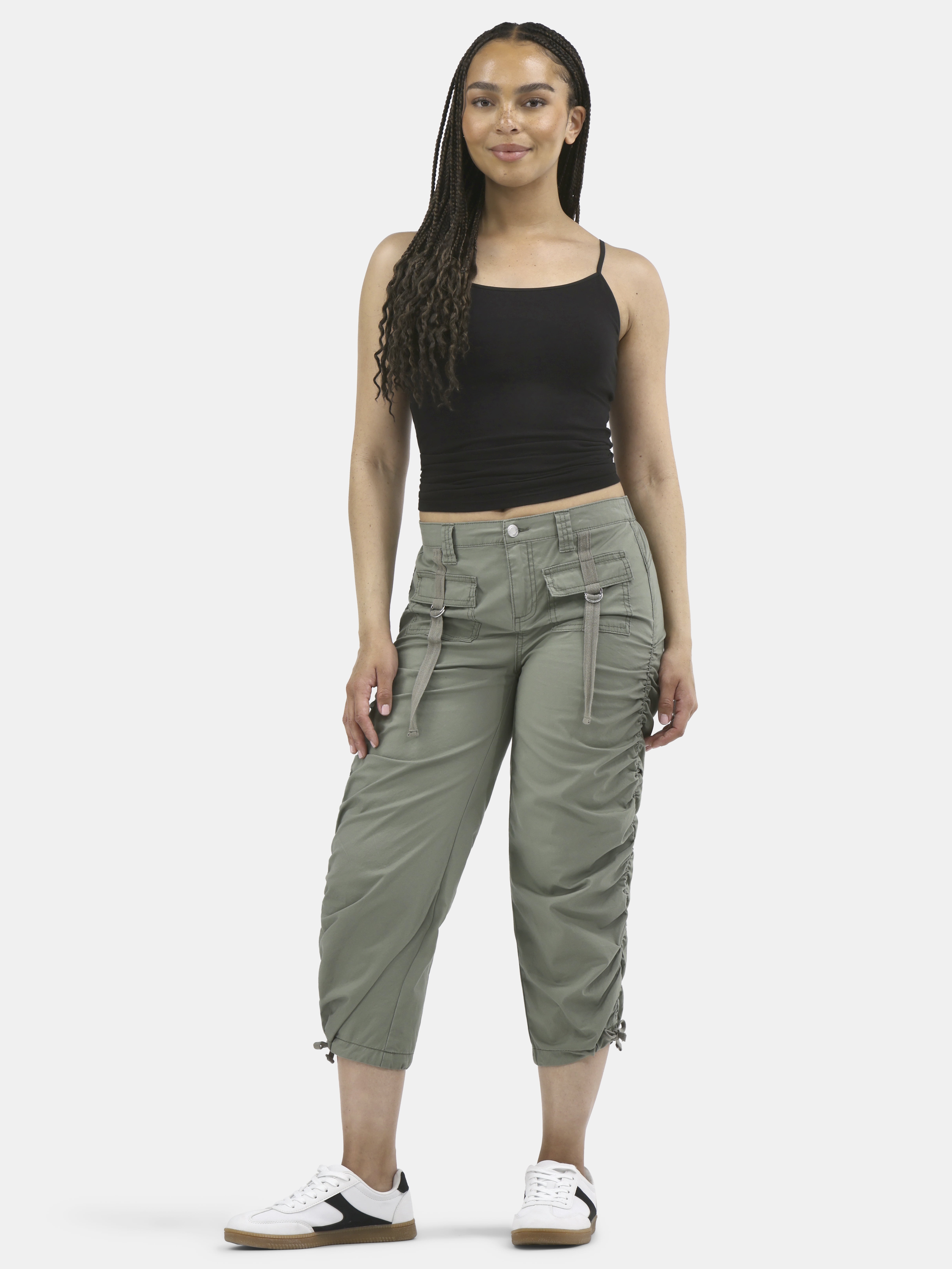 パンツ nuit.drawstring cropped cargo パンツ nuit.drawstring cropped cargo Amazon.com: Cargo