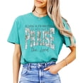 thumbnail image 2 of Womens Christian Easter Shirt  Faith Based Spring Religious Shirt Seafoam Shirt Adult Medium, 2 of 7