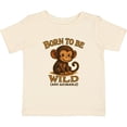 thumbnail image 3 of Inktastic Born to Be Wild Adorable Monkey Boys or Girls Baby T-Shirt, 3 of 5
