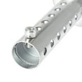 thumbnail image 5 of 2pcs 60mm Universal Motorbike Exhaust Silencer Exhaust Insert Muffler Pipe Silver Tone, 5 of 5