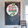 thumbnail image 3 of Christmas Door Sign Lettering Design Three-dimensional  Family Holiday Party Welcome Wreath Pendant for Doorway, 3 of 8