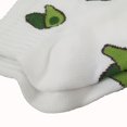 thumbnail image 3 of Women's Avocado Ankle Socks Non Slip Cotton for Casual Stability and Comfort 2 Pairs - One Size Fits Most, White, 3 of 7