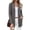 Dark Gray, variant on Women's Open Front Long Cardigan Lightweight with Pockets Fall Layering