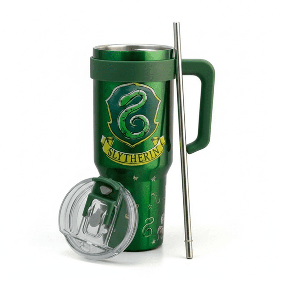 Termo Acero Inox Doble Pared 1.2 L Slytherin Verde