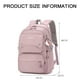 thumbnail image 2 of Mochila informal para chicas adolescentes, mochila para escuela secundaria, mochila para mujer para viajes diarios, bolsa para computadora portátil, 2 of 6