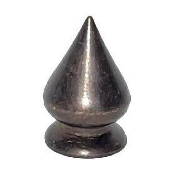 B&P Lamp® Brass Finial With Antique Finish, 1/4-27F