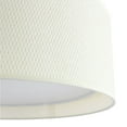 thumbnail image 3 of LEDET 15.7 in. White Ceiling Light Rattan Weaving Shade Home Decor Pendant Lamp, 3 of 8