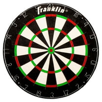 Franklin Sports Bristle Dartboard - 18" - Steel Tip Darts