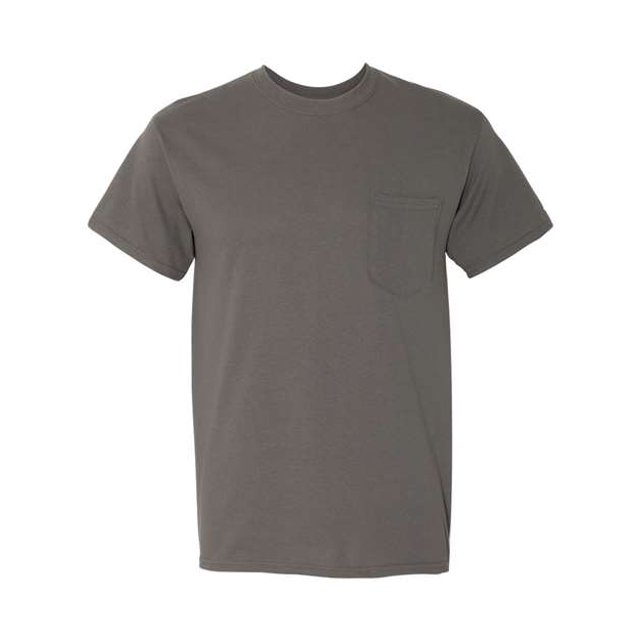 Gildan Heavy Cotton 100% Camiseta con bolsillo de algodón 20F Gildan 5300