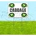thumbnail image 3 of Cabbage (18" X 24") Yard Sign, Quantity Discounts, Multi-Packs, Includes Metal Step Stake, Bandit Sign, 3 of 4