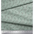 thumbnail image 3 of Soimoi Poly Georgette Fabric Floral,Bird & Sheep Kids Print Fabric by The Yard 52 Inch Wide, 3 of 3