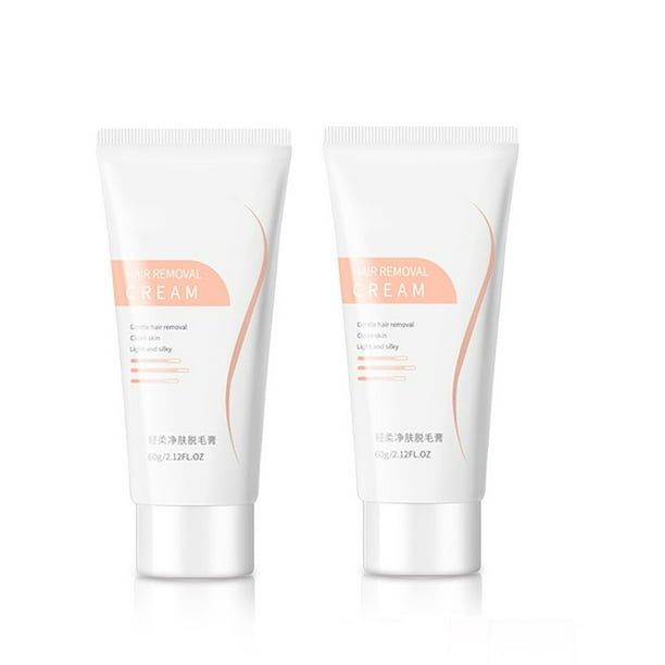 Cuidado personal, Crema depilatoria, Crema depilatoria para mujeres y hombres, Crema depilatoria para piel sensible y zonas íntimas (vello no deseado en axilas, pubis y zona del bikini) (suave), Crema