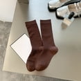 thumbnail image 3 of prucolt Woens Crew Socks Soft Above Ankle Socks Comfort Breathable Moisture Wicking Mid Calf Tube Socks, 3 of 3