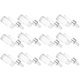 thumbnail image 3 of 12pcs Glass Dropper Bottles Reusable Sub Containers for Essential Oils, DIY Perfumes, Colognes & Hair Oils Light & Convenient Eyedropper Design, 3 of 5