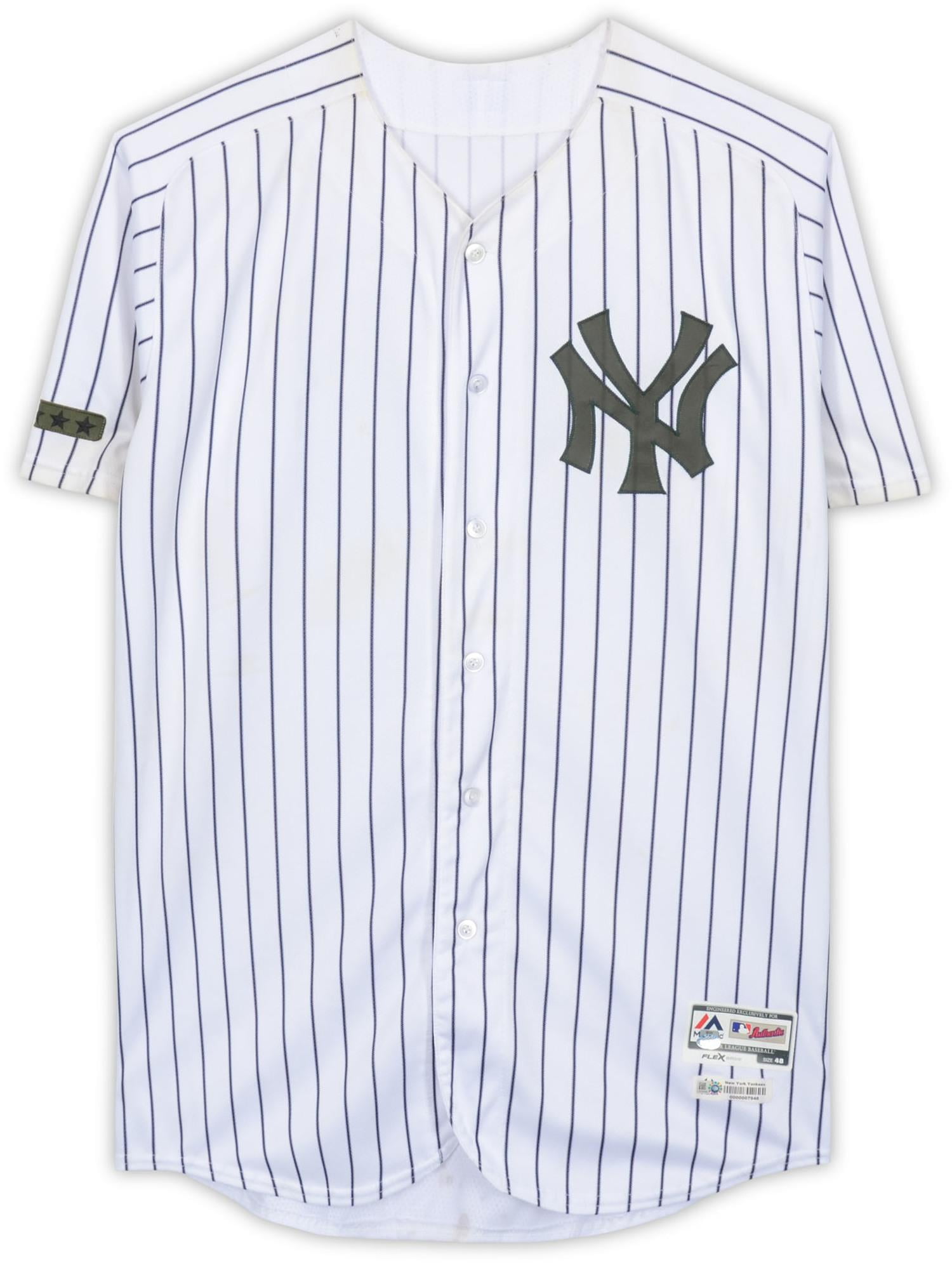 Vidal Nuno New York Yankees Game-Used #57 Gray Memorial Day Jersey