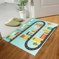 thumbnail image 3 of 24*15 inch Kids Carpet Playmat, Car Rug for Toy Cars and Trains, Parking Lot Climbing Mat Game Road Mat Non-Slip Play Mat for Playroom & Classroom, 3 of 5