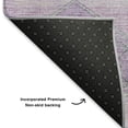 thumbnail image 5 of Addison Rugs Mayfield Premium Machine Washable Transitional Aztec Lavender Rectangle Rug, 10' x 14', 5 of 7