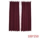 thumbnail image 5 of Wosthever Cortinas opacas de color sólido para cocina, persianas para habitación de niños, cortinas para el hogar y el Hotel Decoración del hogar vino rojo 100*250 cm, 5 of 6