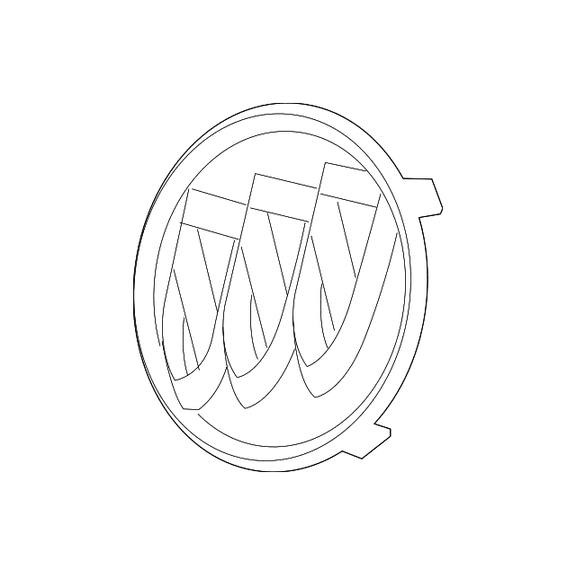 Genuine OE GM Grille Emblem 20997971