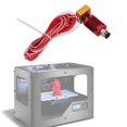 thumbnail image 1 of MK8 Extrusora Hot End Kit CR10 Rojo Extrusora Hotend Kit Conexión externa roscada Accesorios de impresora 3D Compatible con boquillas de 0.2 mm, 0.3 mm, 0.4 mm, 0.5 mm, 0.6 mm, 0.8 mm, 1.0 mm(12V 40W) Unbranded DS08071-01, 1 of 7