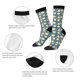 thumbnail image 4 of Fotbe Eggs Toast Bacon And Arugula Calcetas Largas con Estampado para Hombre y Mujer – Calcetas de Compresión Transpirables y Elásticas, Viajar y Uso Diario Talla 5-11, 4 of 6