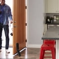 thumbnail image 5 of Door Stopper No Drilling Required - Portable Kick Down Door Stop for Bottom of Door, Durable Metal Door Holder to Keep Open, Universal Non- Base, Fits Most Interior/Exterior Doors, 5 of 7