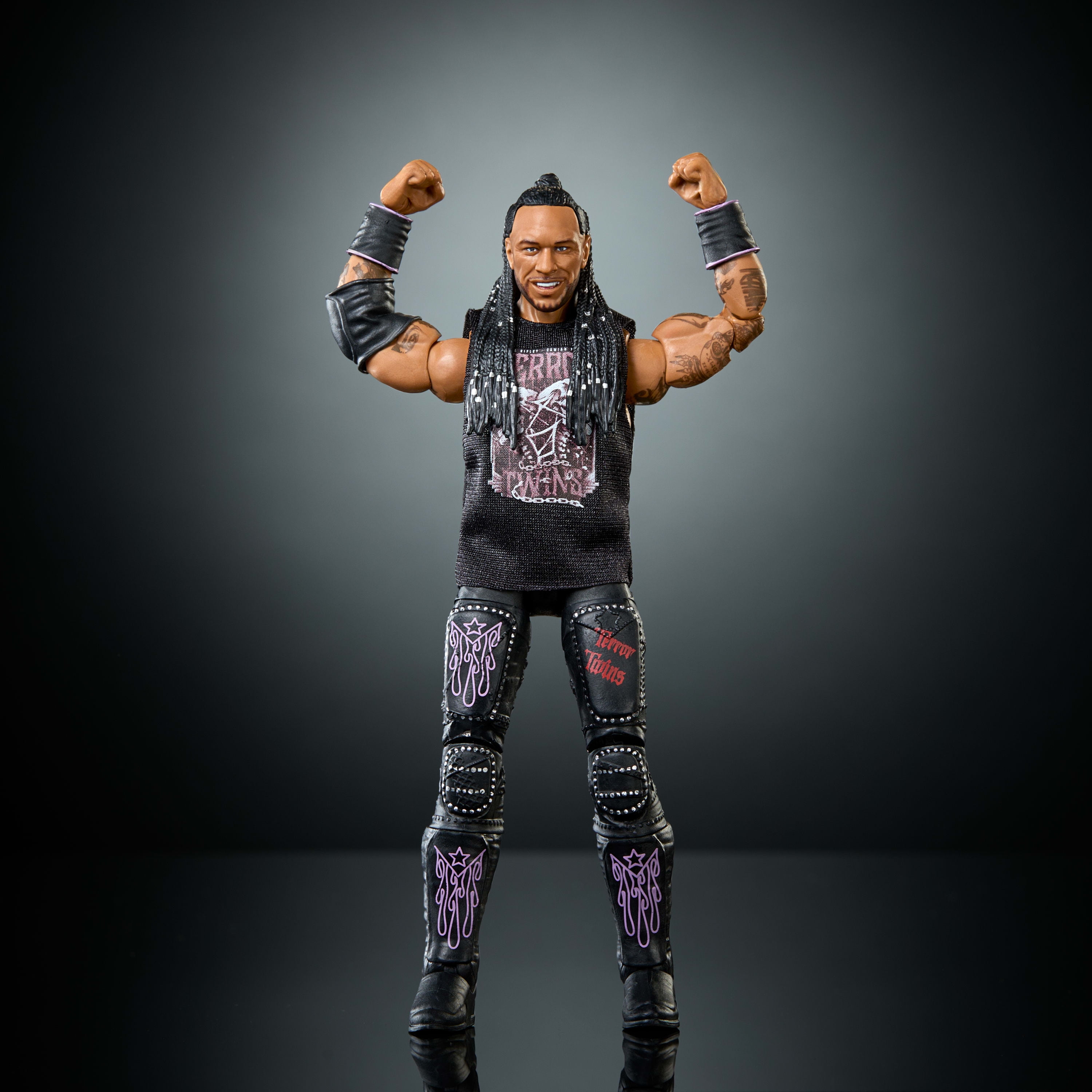 WWE Elite Damian Priest Action Figure, Series #122 Set, 6-inch Collectible with Accessories