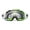 Green and White Frame/ Clear Lens (VLT 81.2%), variant on JUST GO Ski Goggles for Skiing Motorcycling and Winter Sports Dual-Layer Anti-Fog 100% UV Protection lens Snowboard Goggles fit Men, Women and Youth, Black Frame/ Silver Lens (VLT 12.5%)