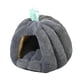 thumbnail image 3 of Casa para gatos, cama tipo canasta, cálida y acogedora para dormir con diseño semicerrado para Gris oscuro, 3 of 9