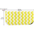 thumbnail image 2 of 2 Pack Soft Slip In Eyeglass Case For Women And Men - Chevron Pattern in Yellow, 2 of 7