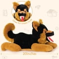 thumbnail image 2 of Animales de peluche Mao Golan, pastor alemán, con 4 bebés de 20 pulgadas, 2 of 9