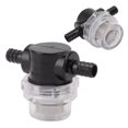 thumbnail image 1 of Water Pump Sprayer Filter, Water Pump Strainer ABS Transparent Easy Installation  for Lawn Irrigation, 1 of 7
