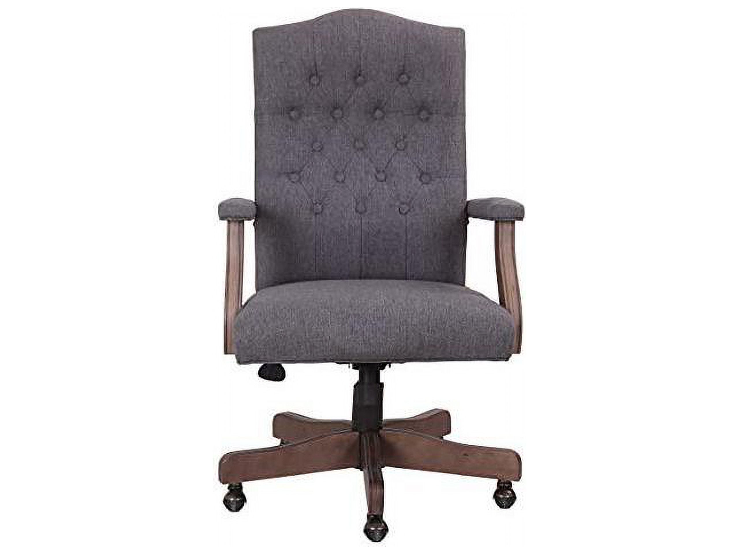 Boss Refined Rustic Executive Chair in Slate Gray Commercial Grade - image 2 of 8