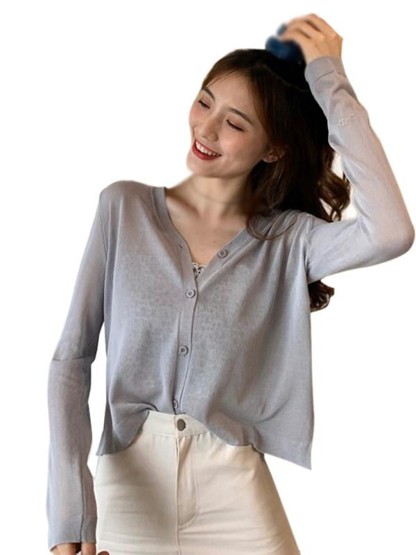 Thin Cardigan Sweater Women's Spring 
